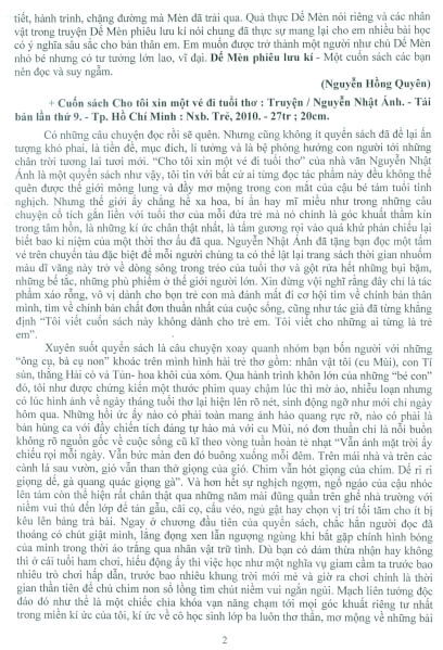 Bài thi đại sứ văn hóa đọc thủ đô đề 1