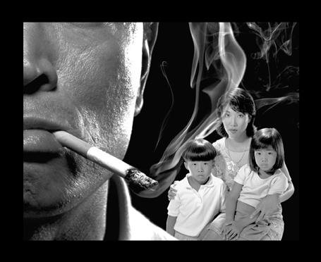 Ảnh tác hại thuốc lá