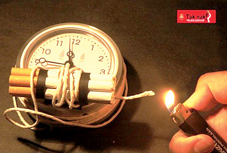 Ảnh về tác hại thuốc lá