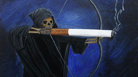 Tranh cổ động tuyên truyền tác hại thuốc lá