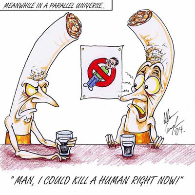 Tranh tuyên truyền tác hại thuốc lá