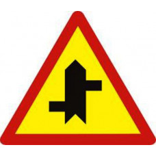 Biển báo giao nhau với đường không ưu tiên W207d