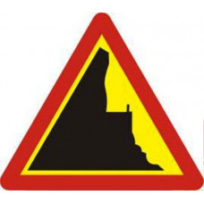 Biển báo vách núi nguy hiểm W223a