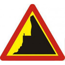 Biển báo vách núi nguy hiểm W223b