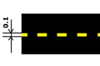 Vạch kẻ đường số 1.10