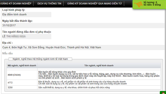 Tra cứu thông tin công ty