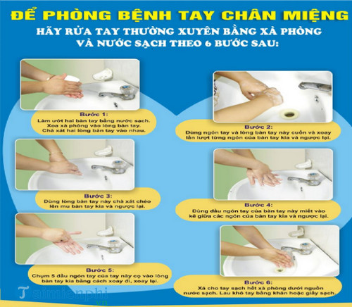Bài tuyên truyền về bệnh Tay - Chân - Miệng