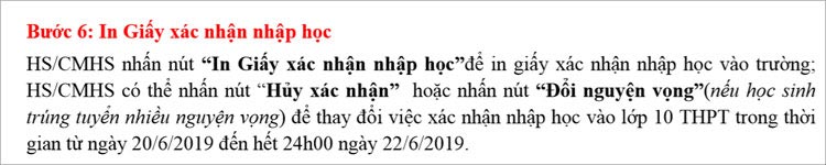 Hướng dẫn nhập học vào lớp 10 THPT ở Hà Nội