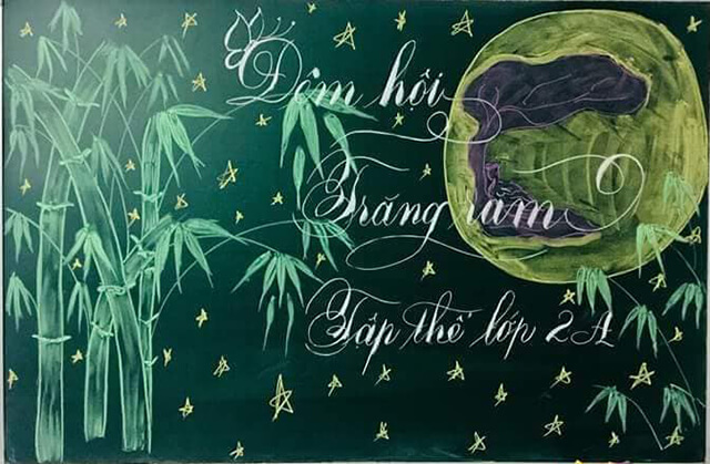 Mẫu trang trí trung thu