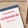 Thủ tục đăng ký mã số thuế thu nhập cá nhân 2019