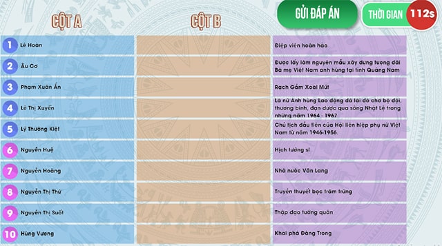 Câu hỏi tự hào Việt Nam vòng 3