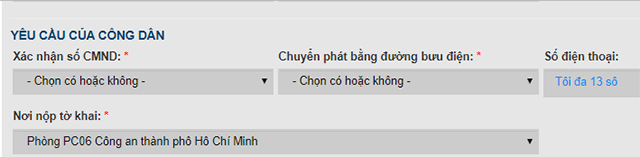 Cách làm thẻ căn cước công dân online