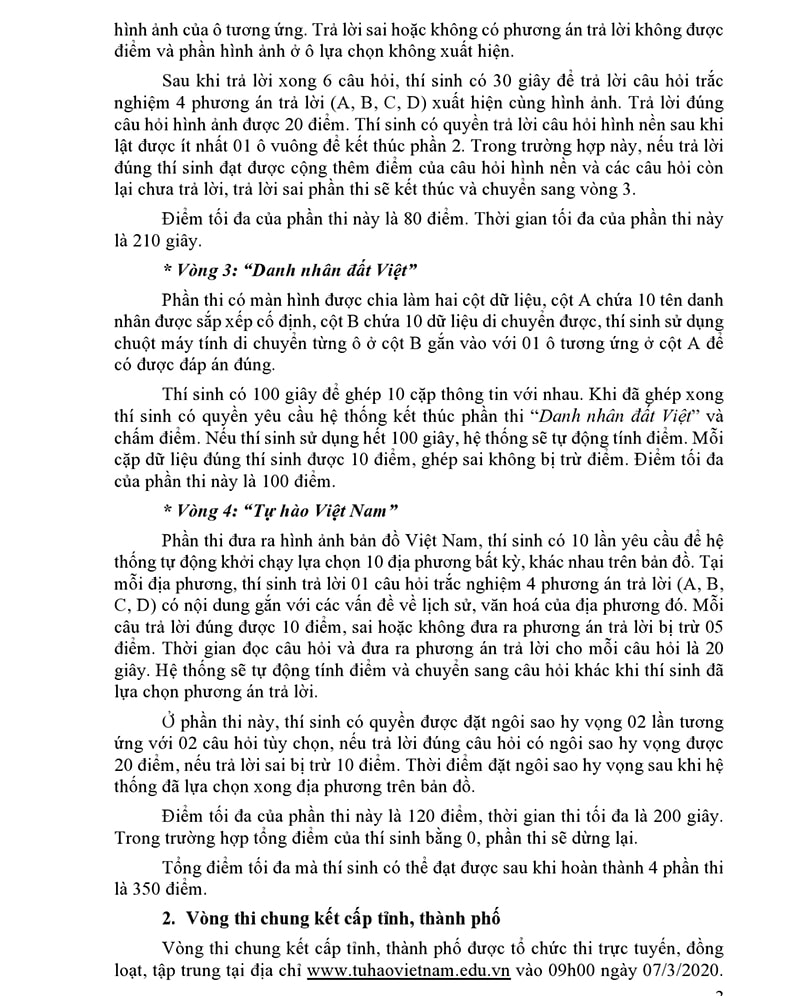 Cuộc thi Tự hào Việt nam 2019