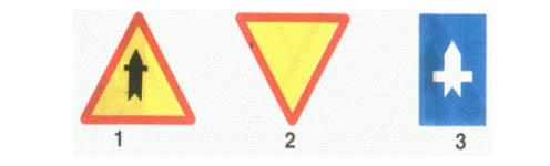 Biển báo xe được quyền ưu tiên