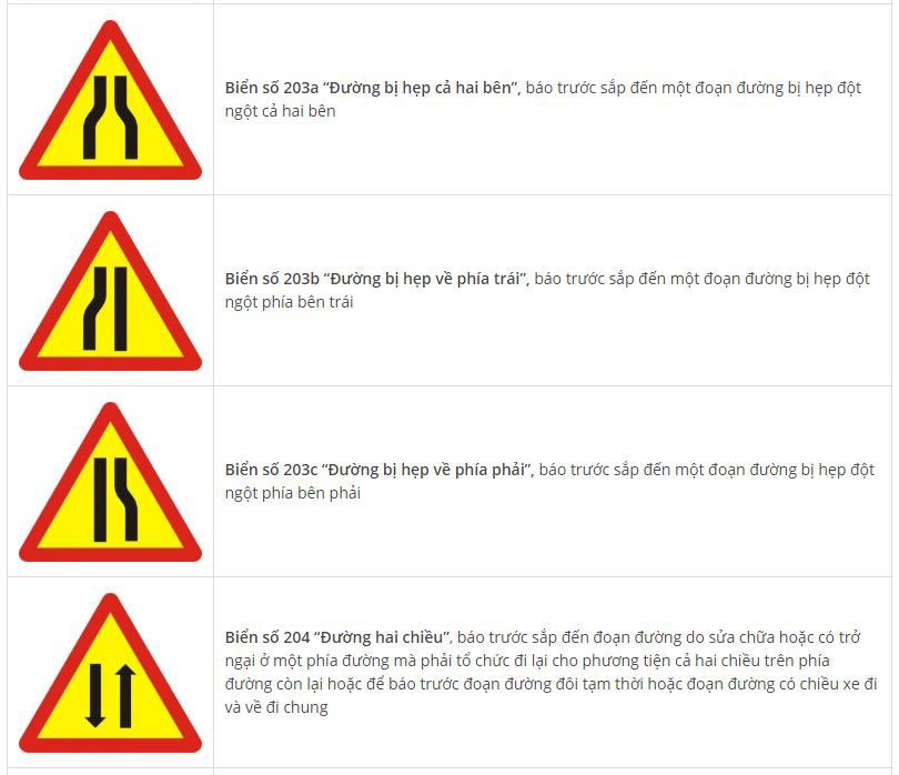 Toàn bộ biển báo nguy hiểm và ý nghĩa: Nhớ sẽ không sợ rủi rosdf