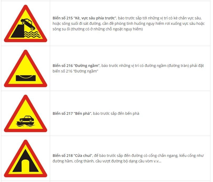 Toàn bộ biển báo nguy hiểm và ý nghĩa: Nhớ sẽ không sợ rủi ro9ty