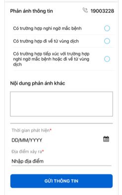 Cách khai báo y tế cho thuê bao Mobifone