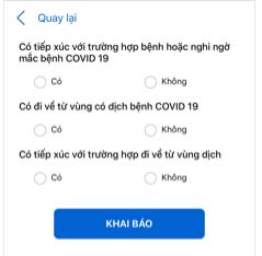 Cách khai báo y tế cho thuê bao Mobiffone