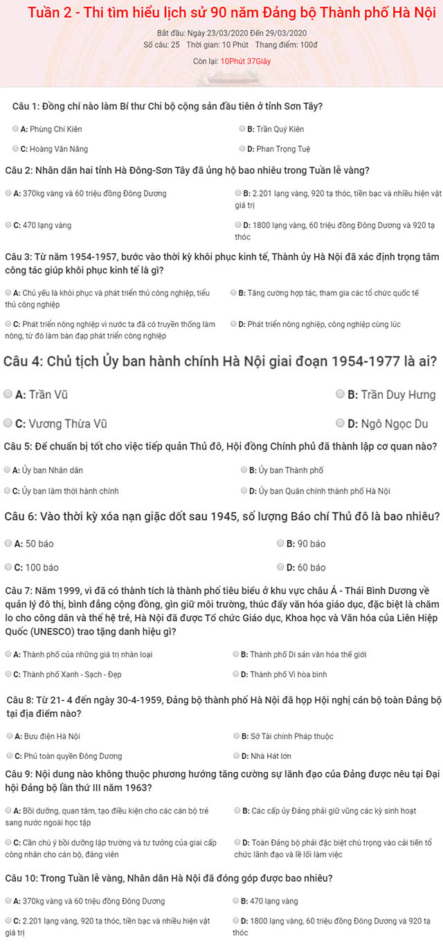 Tìm hiểu 90 năm lịch sử đảng bộ Hà Nội