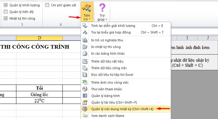 Cách viết nhật ký quản lý thi công