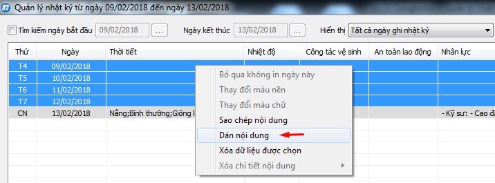Hướng dẫn ghi nhật ký thi công mới nhất