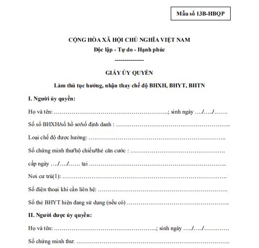 Mẫu 13B-HBQP