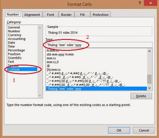 Cách lập bảng chấm công bằng excel 2010