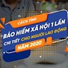 File excel tính tiền bảo hiểm xã hội 1 lần năm 2022