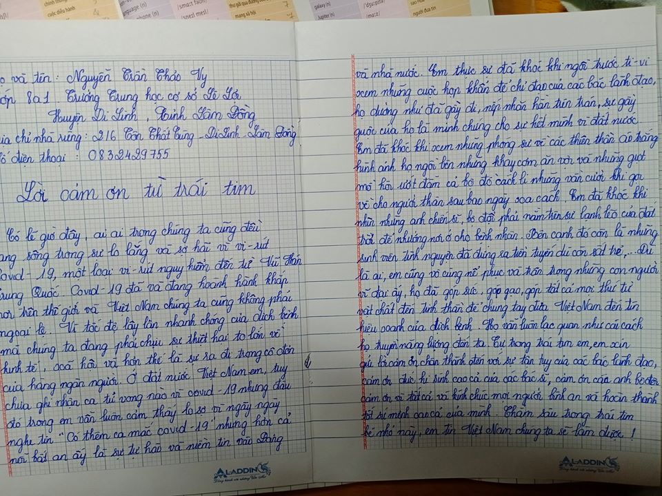 Chương trình viết chữ đẹp “Nét chữ từ trái tim”