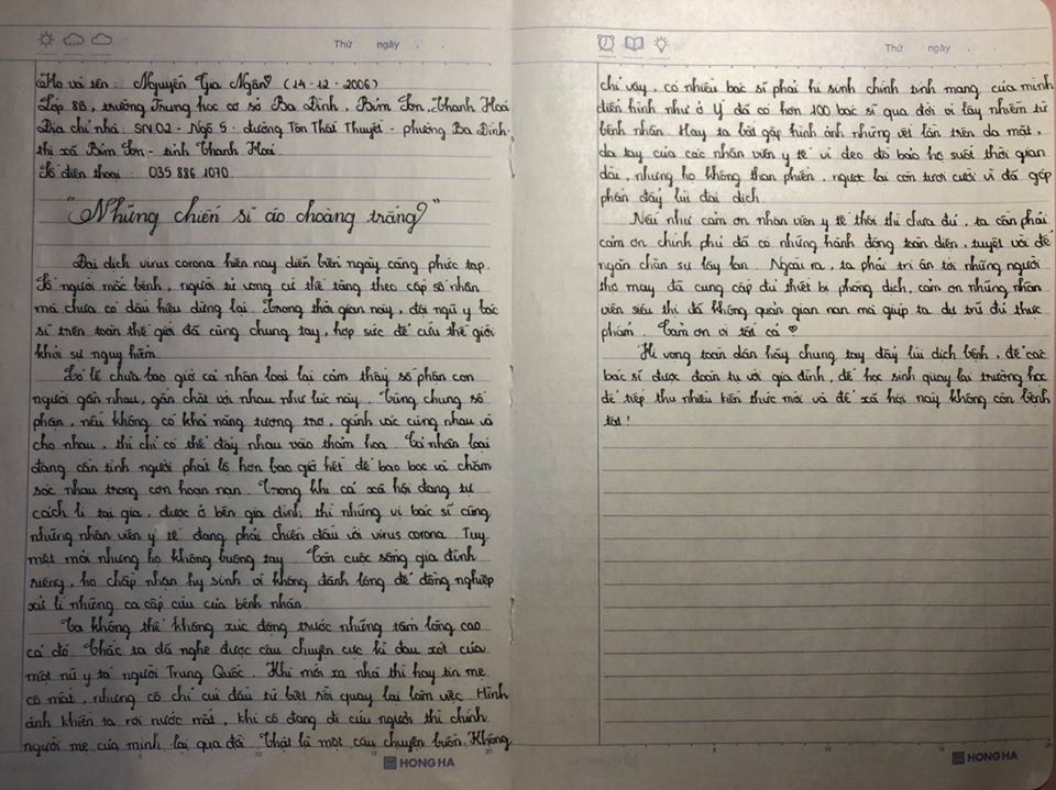 Viết chữ đẹp 'nét chữ từ trái tim"