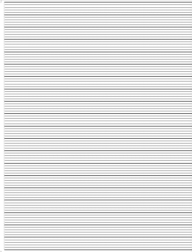 Mẫu giấy 5 ly ngang