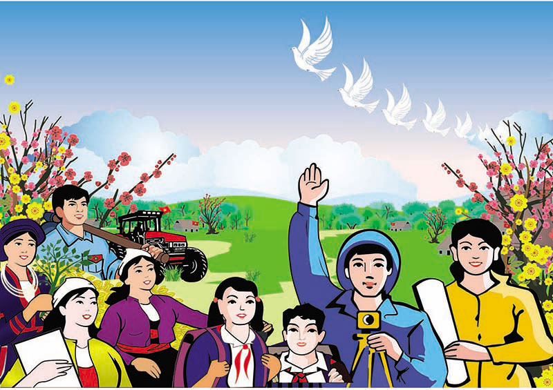 Mẫu tranh cổ động kỷ niệm 79 năm Cách mạng Tháng Tám và Quốc khánh 2-9