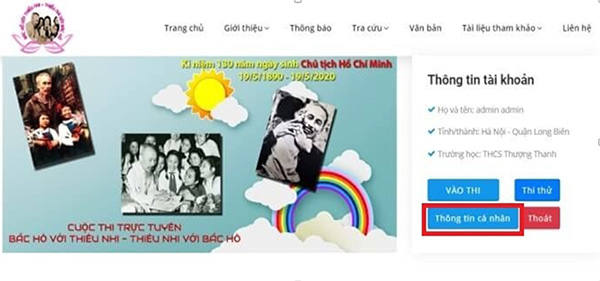 Đăng ký Bác Hồ với thiếu nhi