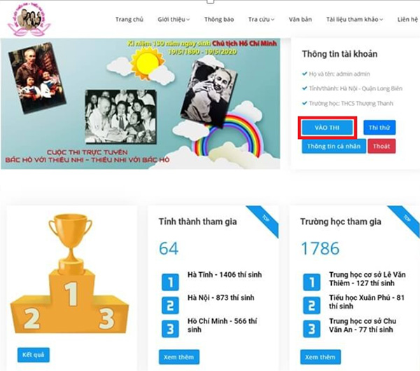 Đăng ký Bác Hồ với thiếu nhi