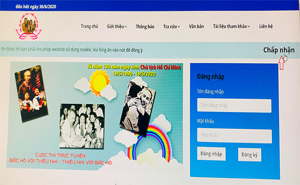 Đăng ký Bác Hồ với thiếu nhi