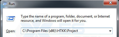 Lỗi has stop working khi chạy HTKK