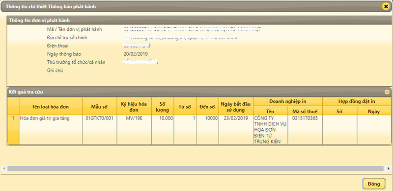 Cách tra cứu thông tin của hóa đơn