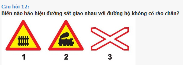 Đề thi bằng lái xe A1
