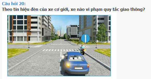 Đề thi bằng lái xe A1