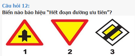 Đề thi thử bằng lái A1