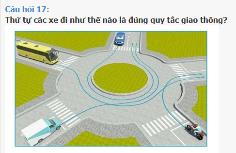 Đề thi thử bằng lái A1