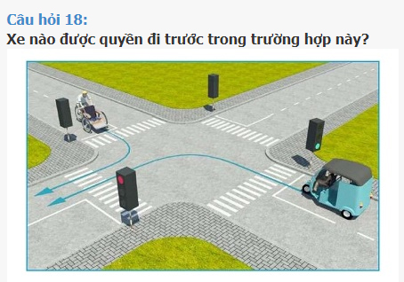Đề thi thử bằng lái A1