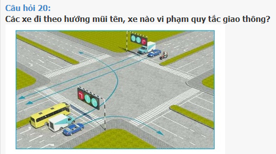 Đề thi thử bằng lái A1