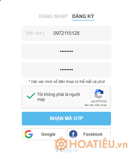 Cách đăng nhập onluyen.vn