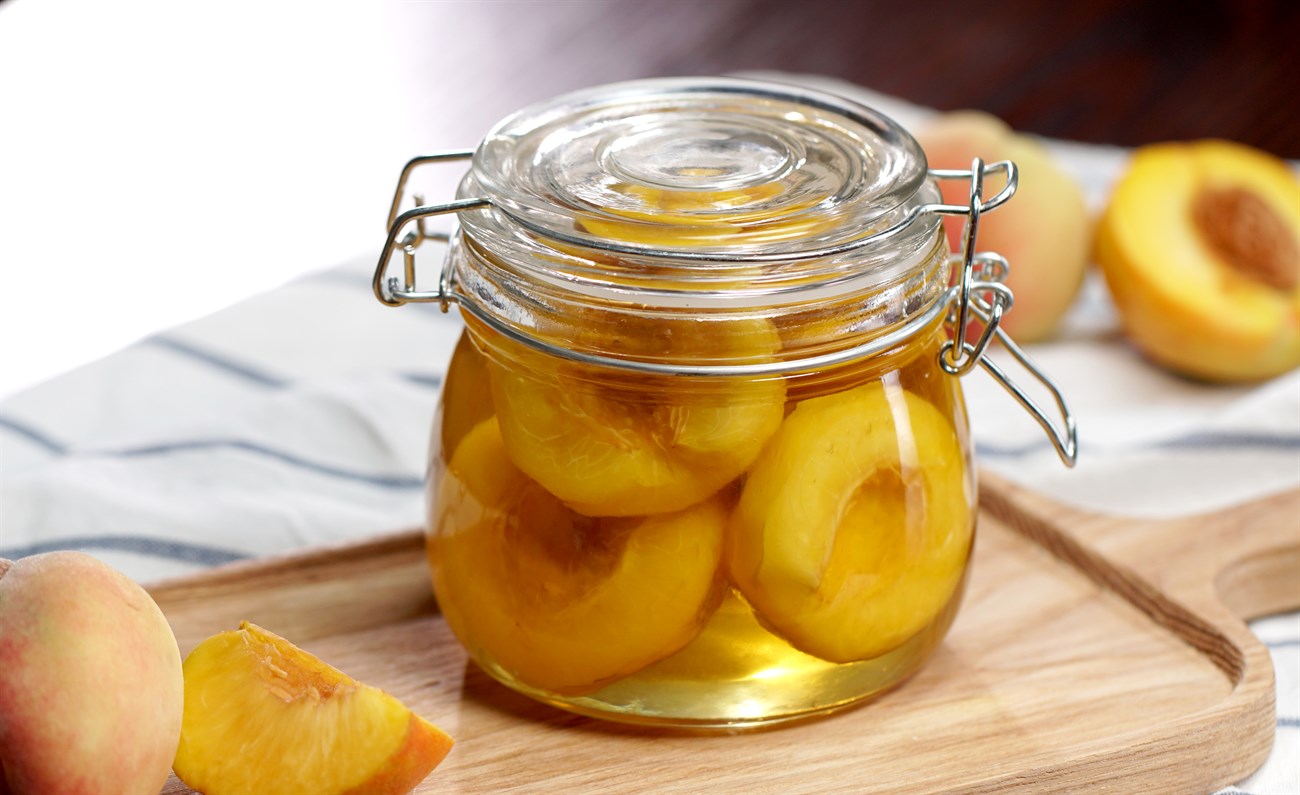 Cách Làm Trà Đào Với Đào Ngâm