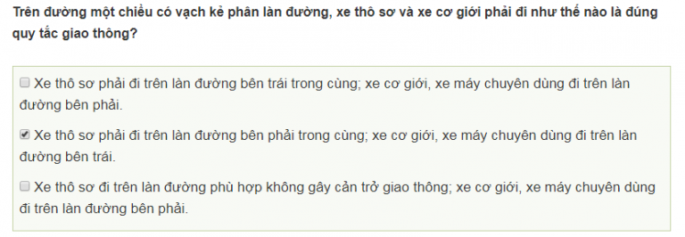 Hướng dẫn thi bằng lái xe