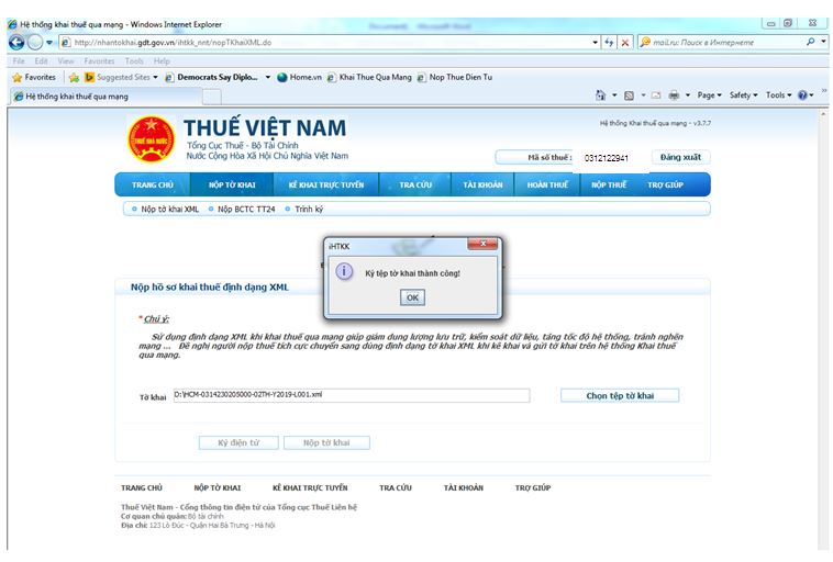 Thời hạn đăng ký người phụ thuộc 2020