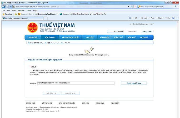 Thời hạn đăng ký người phụ thuộc