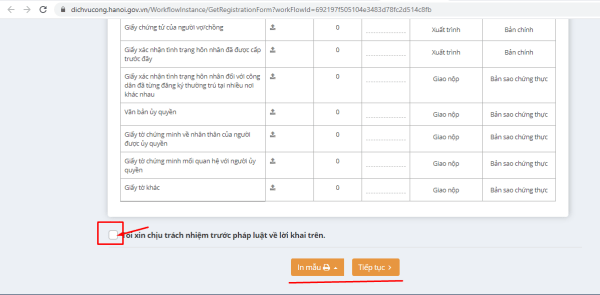 Hướng dẫn đăng ký xác nhận tình trạng hôn nhân online