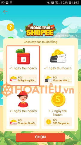 Trò Chơi Nông Trại Shopee
